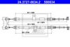 ATE 24.3727-0634.2 Cable, parking brake
